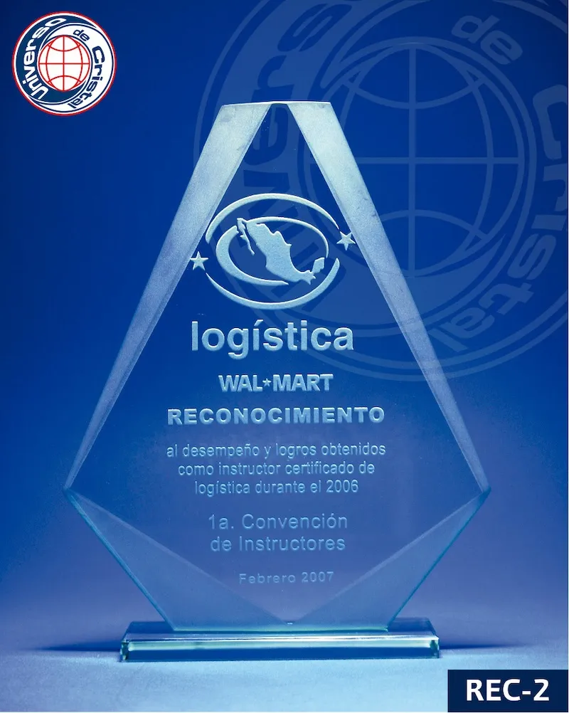 Reconocimientos de Cristal