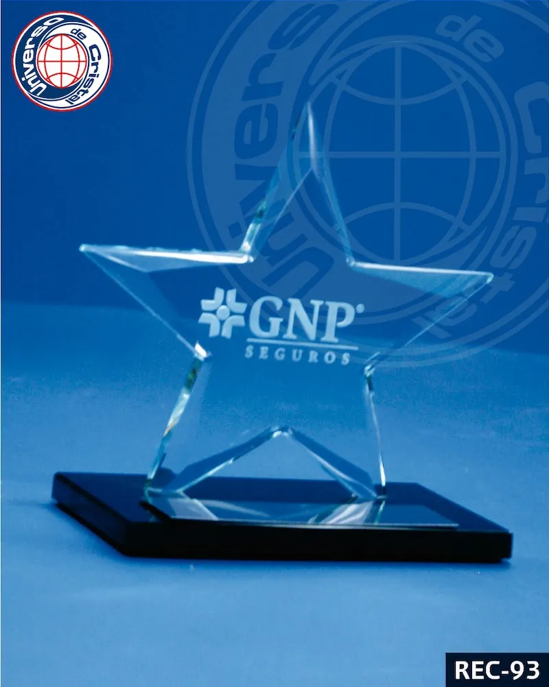 reconocimientos de cristal