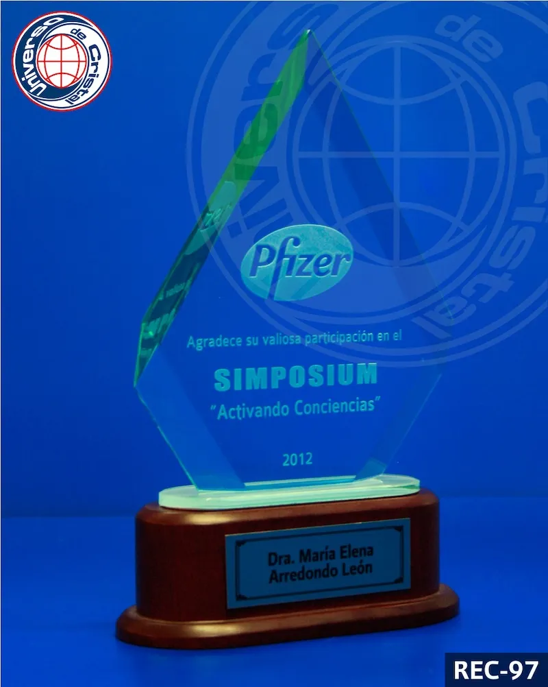 reconocimientos de cristal