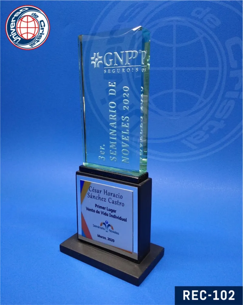 reconocimientos de cristal