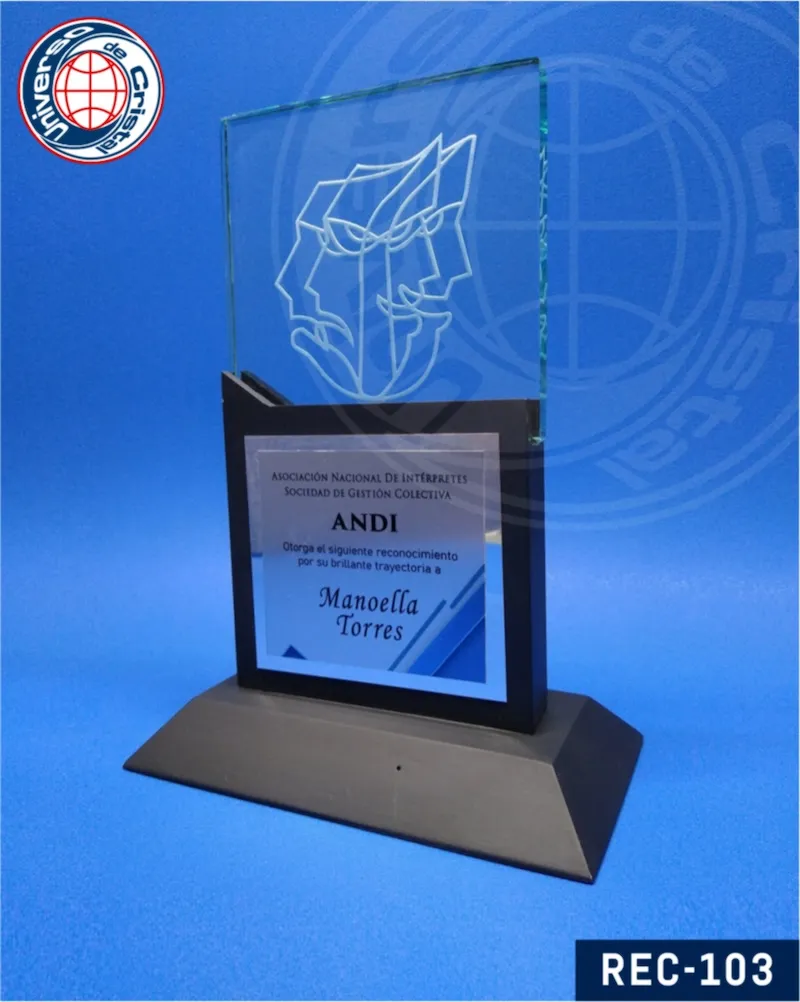 reconocimientos de cristal