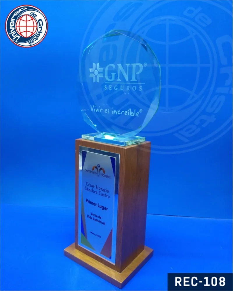 reconocimientos de cristal