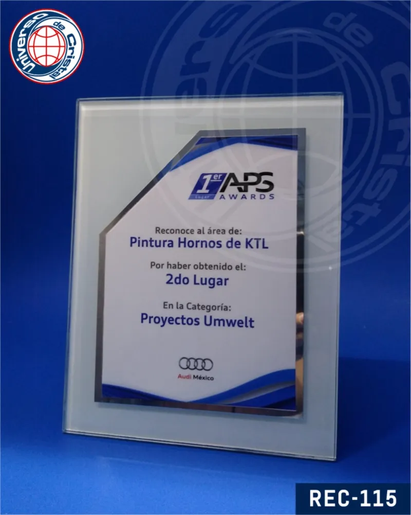 reconocimientos de cristal