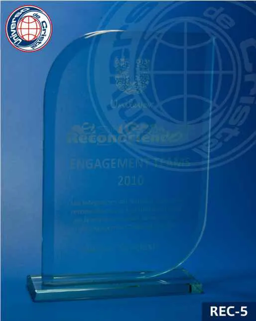 reconocimientos de cristal