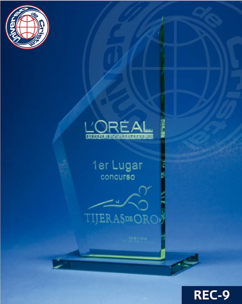 reconocimientos de cristal