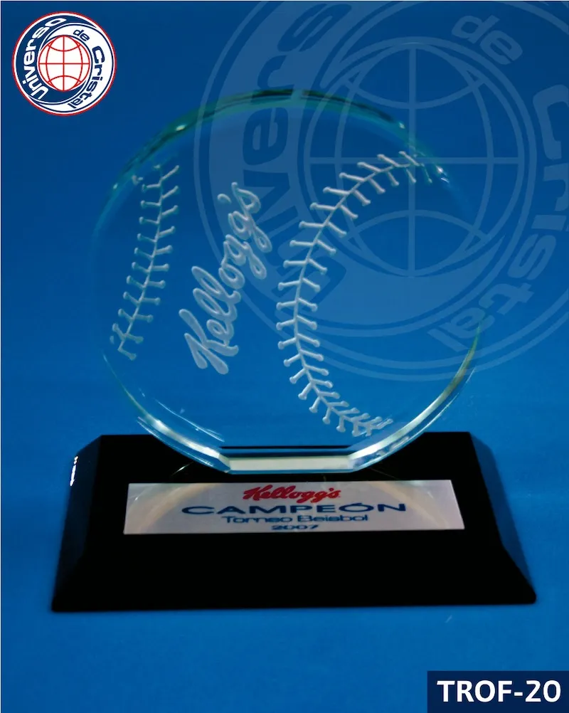 trofeos de cristal